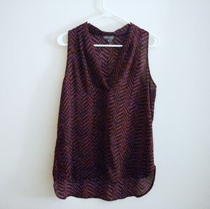 Sz M Vince Camuto Sleeveless Blouse